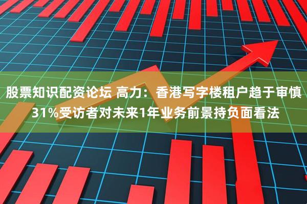 股票知识配资论坛 高力：香港写字楼租户趋于审慎 31%受访者对未来1年业务前景持负面看法